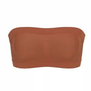 SKIMS Seamless Sculpt Bandeau Shapewear Bronze